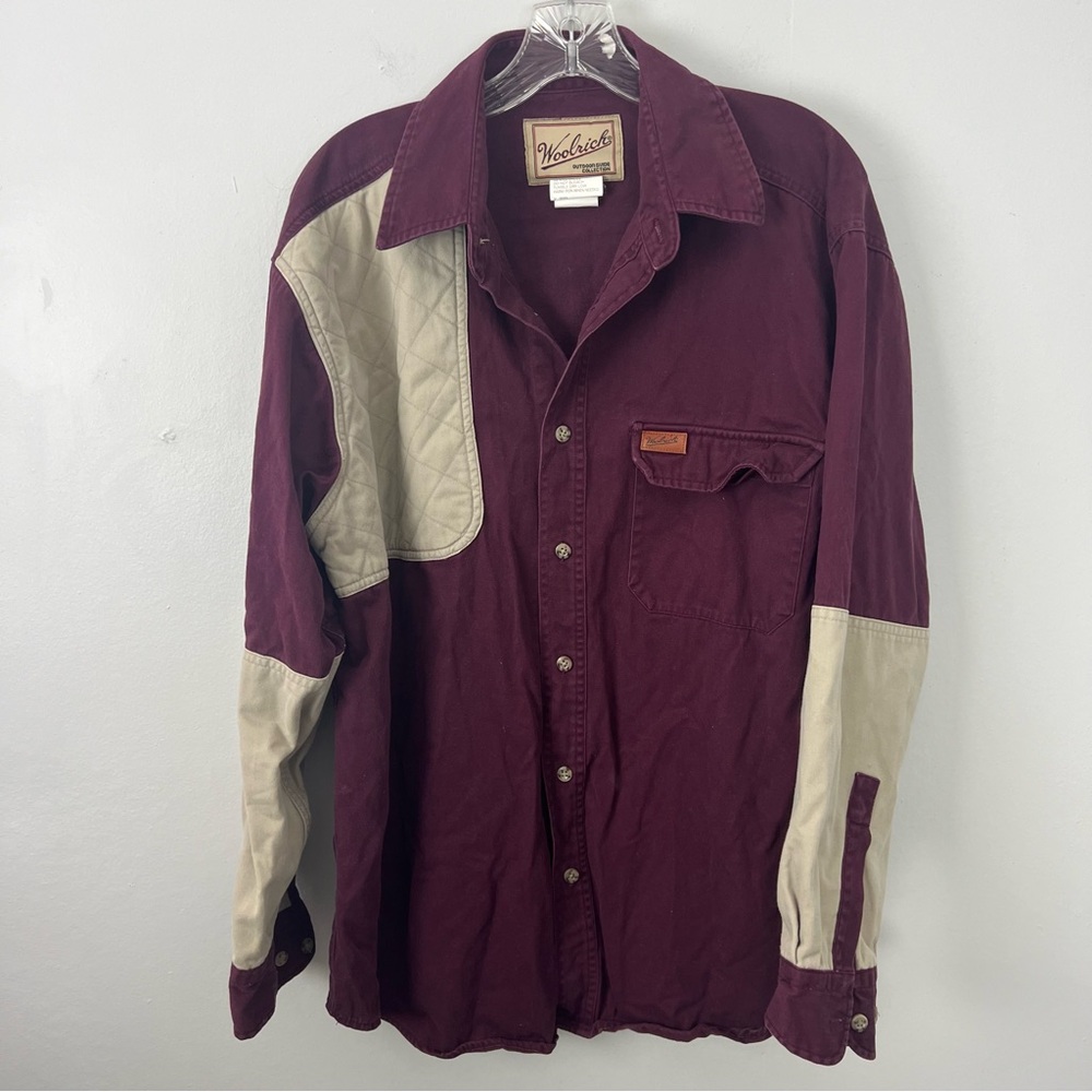 Woolrich Outdoor Guide Quilted Shoulder Shirt
